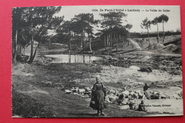 Postcard PC 1900-1930 Pont l´Abbé á Loctudy France